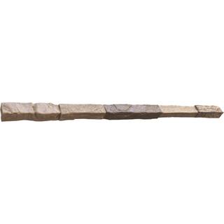 Ekena Millwork 2 in. x 48 in. Polyurethane Universal Trim Sill for StoneWall Faux Stone Siding Panels in Smokey Ridge PNUTS02X48SR