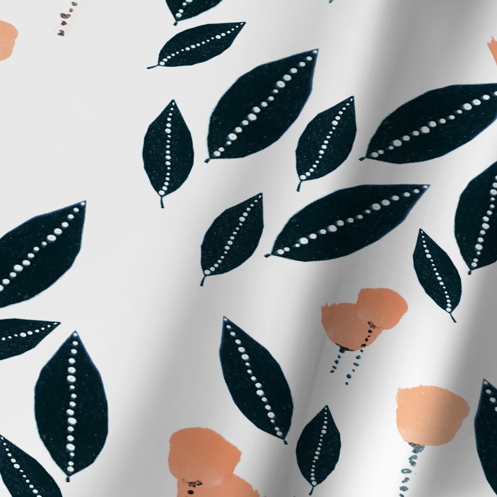 Lollypop Flowers 50x84 Blackout Curtain