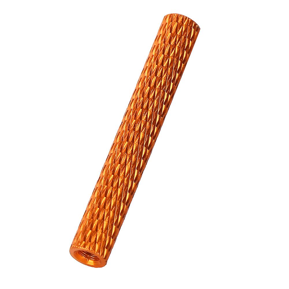 10 Pcs Standoff  M3x35mm Anodized Aluminum Alloy Internal Thread Column Spacerorange