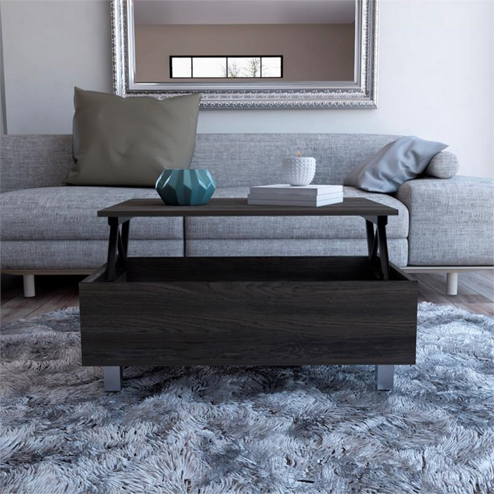 Home Square 2 Piece Set with Coffee Table with Casters and Lift Top Coffee Table   Coffee Table Sets   by Homesquare  Houzz