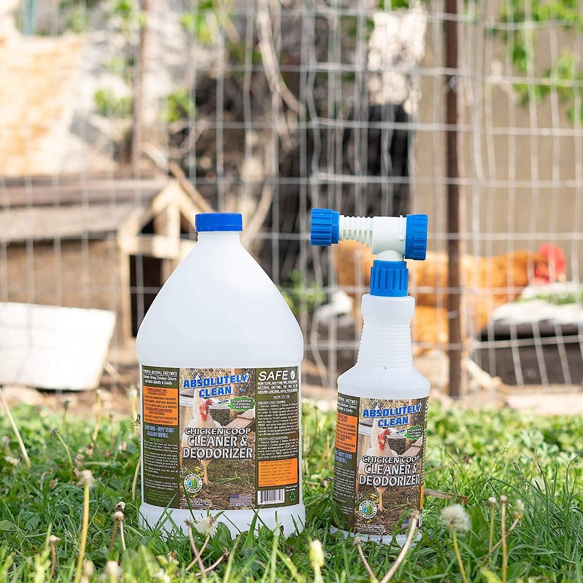 Absolutely Clean Chicken Coop Cleaner and Deodorizer