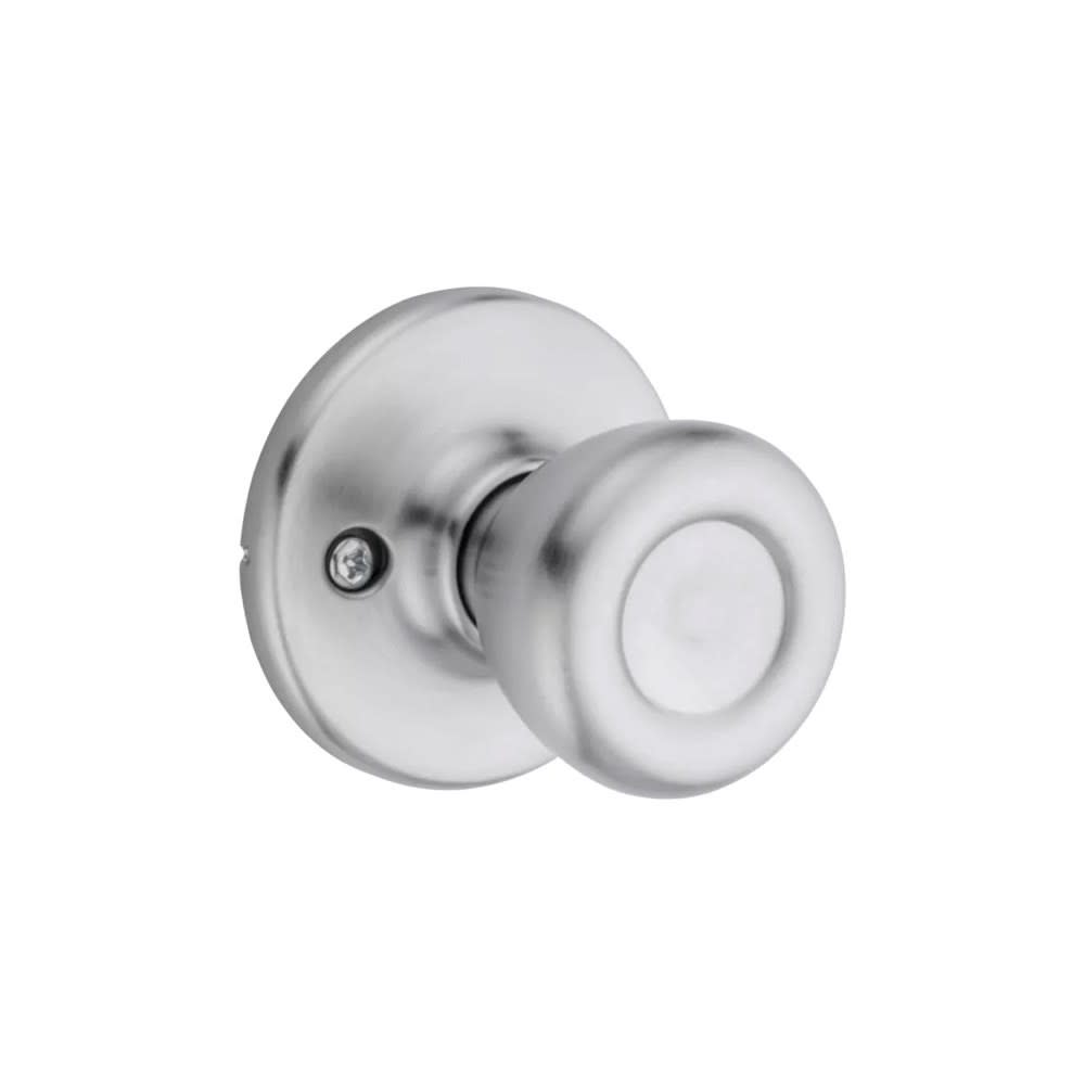 Satin Chrome Hall/Closet Tylo Passage Door Knob Set