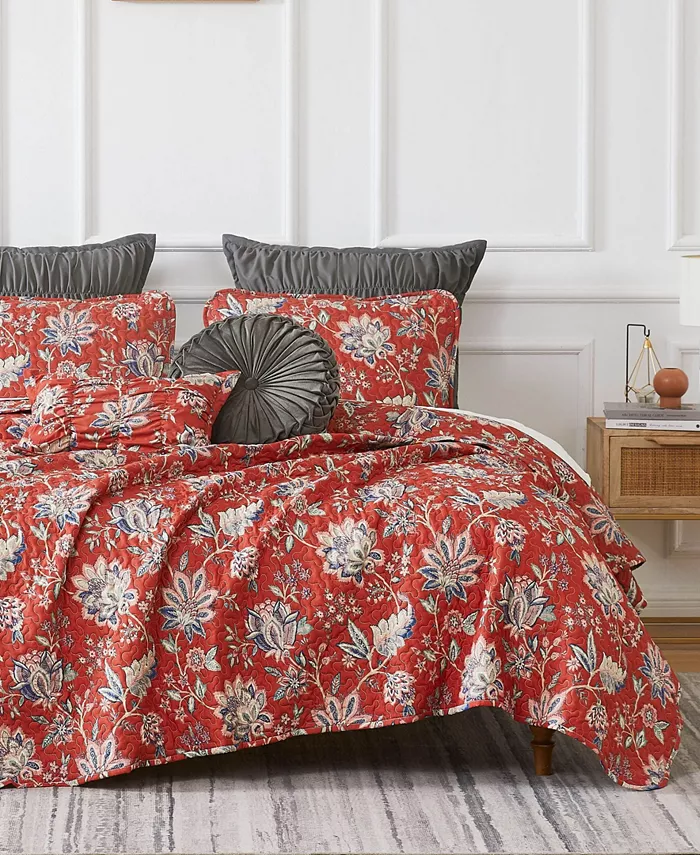 Southshore Fine Linens Jacobean Willow Quilt Set