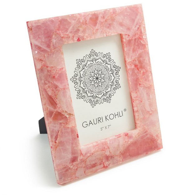 Gauri Kohli Cherish Rose Quartz Picture Frame