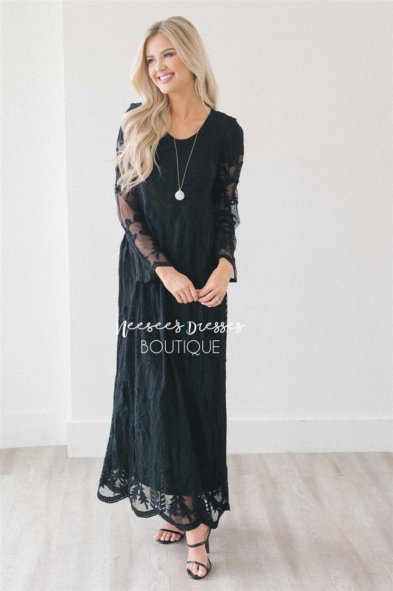 Day Dreamer Lace Full Length Dress