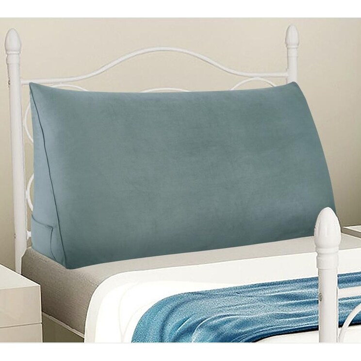 WOWMAX Bed Rest Wedge Reading Pillow Large Headboard Back Cushion