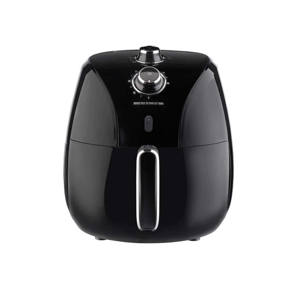 Proctor Silex 52 Qt Black Air Fryer with 60Minute Timer