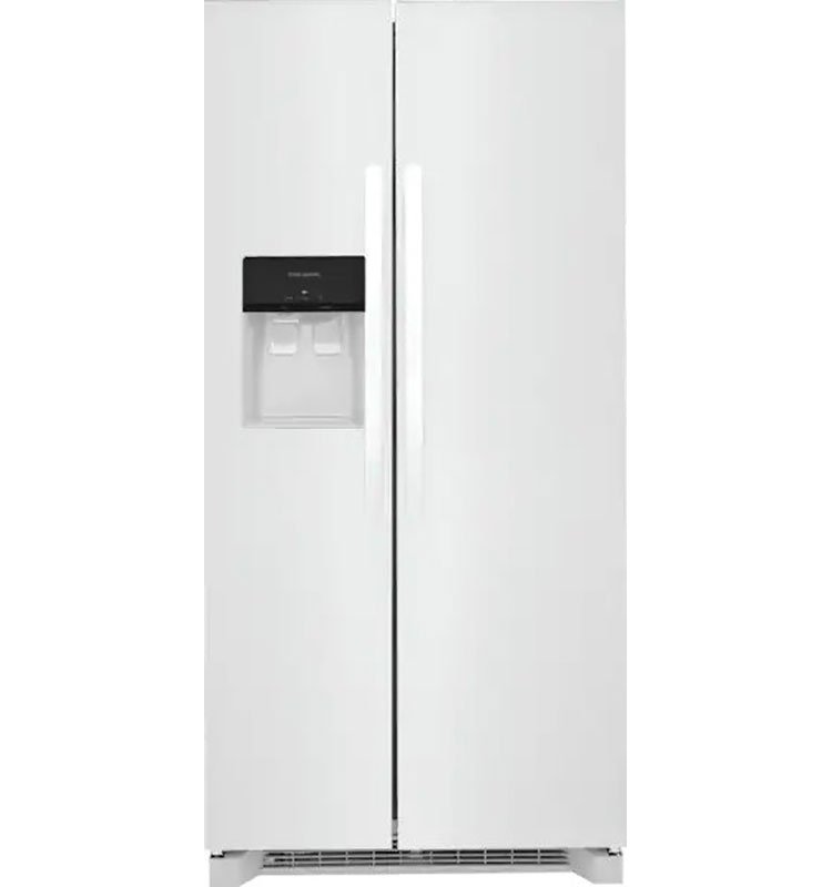 Frigidaire 22.3 Cu. Ft. White Side-By-Side Refrigerator