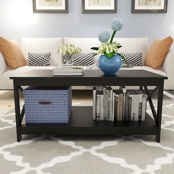 Black Oxford Coffee Table