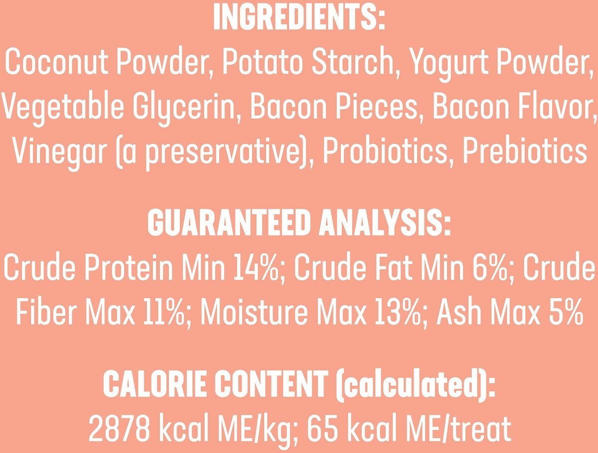 Himalayan Pet Supply Yogurt Sticks Bacon Flavor Dog Treats， 4.8-oz bag