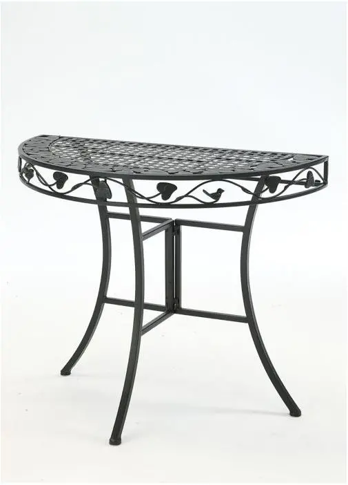 Outdoor Multi-Use Round Table Halves - Ivy League