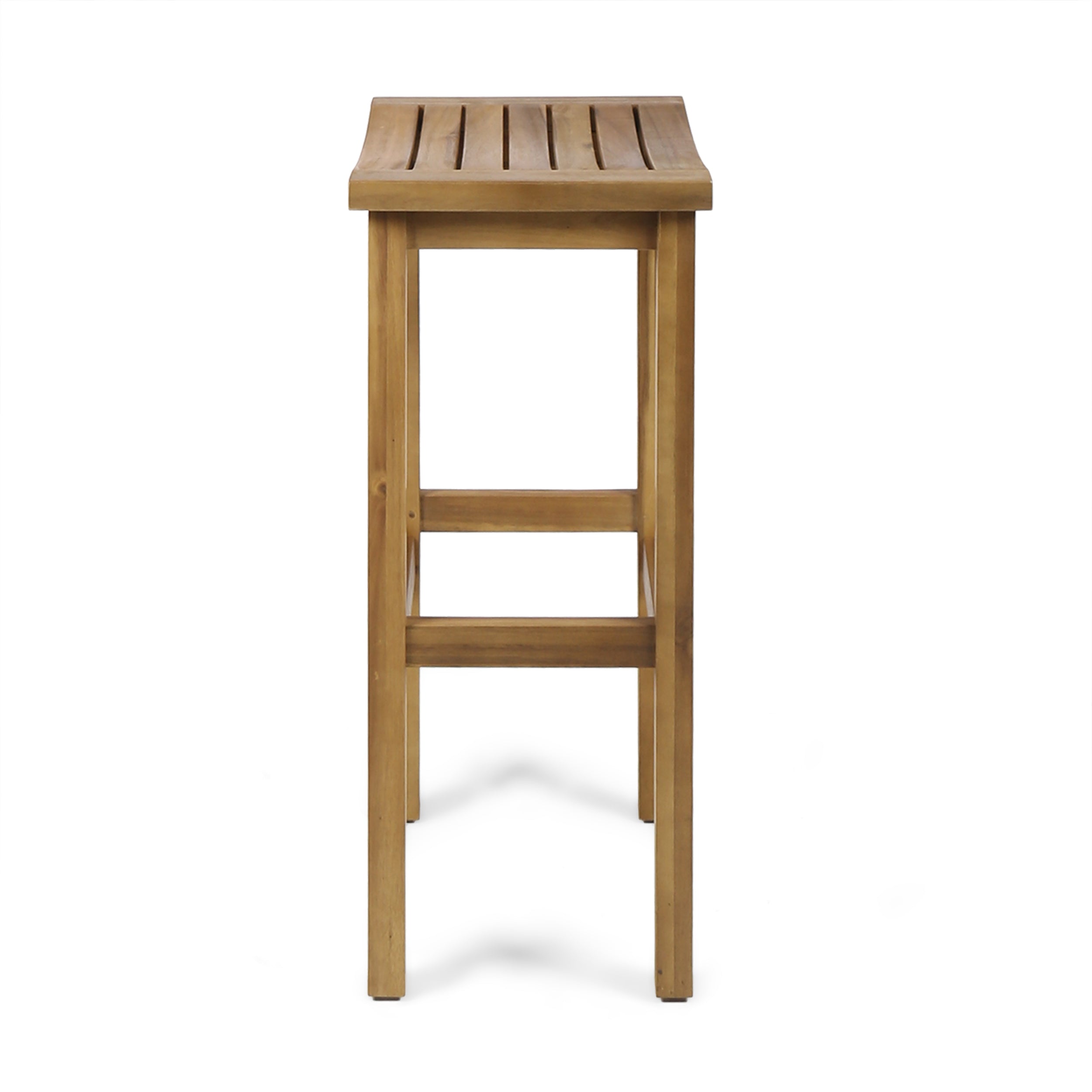 Pensacola Outdoor 30 Inch Acacia Wood Barstools