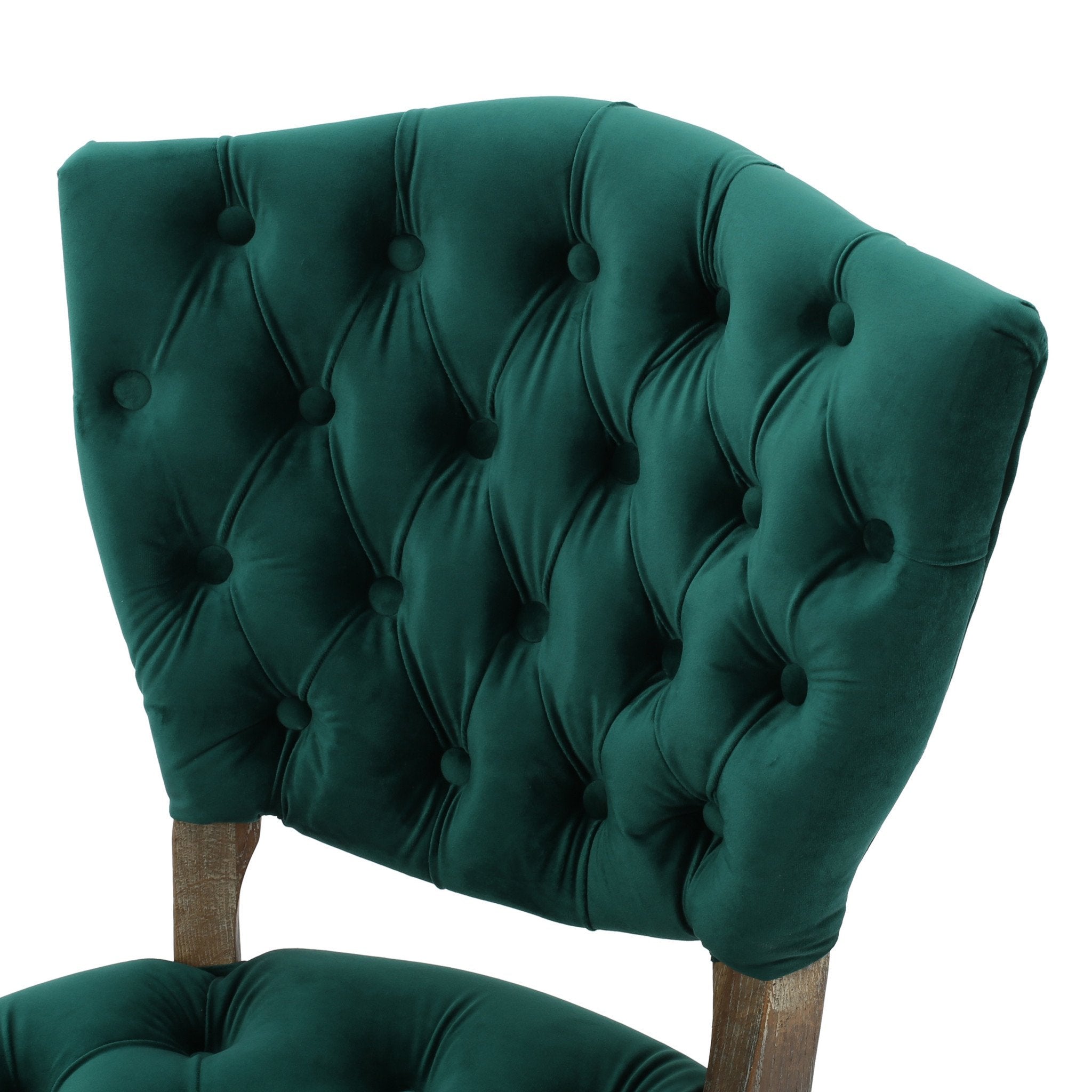 Duke Tufted Velvet Dining Chair (set of 2)