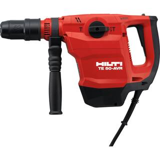 Hilti 120-Volt Corded TE 50 AVR SDS Maximum 34 in. 17.7 in. x 10.7 in. Rotary Hammer Drill and TE 3-C SDS Plus Hammer Drill 3553051