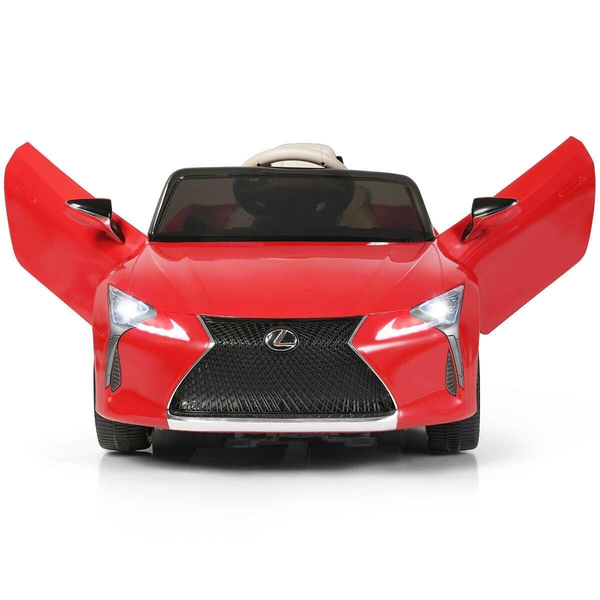 Costzon Ride on Car, Licensed Lexus LC500, 12V Battery Powered Car w/2.4G Remote Control