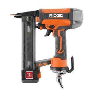 RIDGID 6 Gal. Portable Electric Pancake Air Compressor w 18GA Brad Nailer 16GA Straight Finish Nailer  18GA Finish Stapler R69603FK