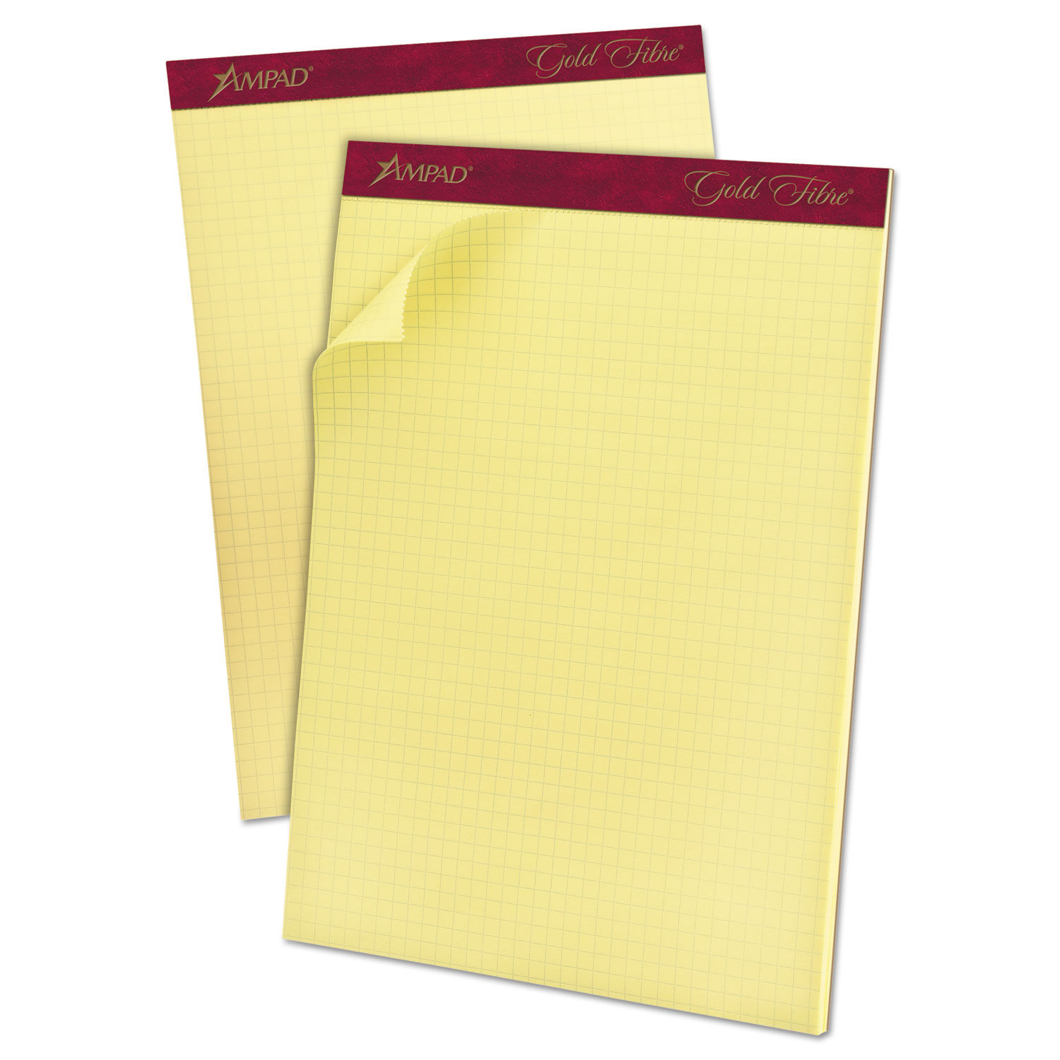 Gold Fibre Canary Quadrille Pads by Ampadandreg; TOP22143