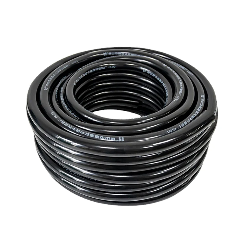 Stock supply of PVC black hose cold anti freeze anti explosion garden irrigation rubber pvc plastic water pipe