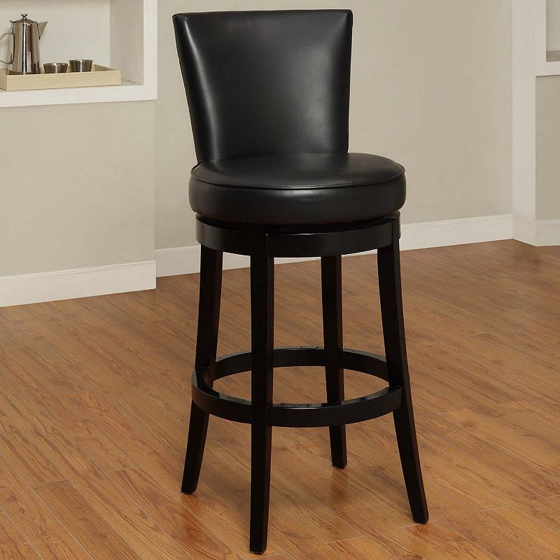 Armen Living Newark Swivel Counter Stool