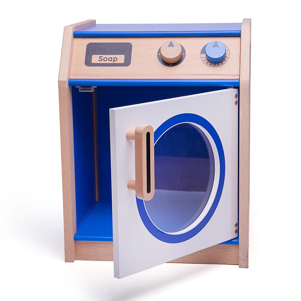 Tidlo Wooden Pretend Washing Machine Children's Role Play Home