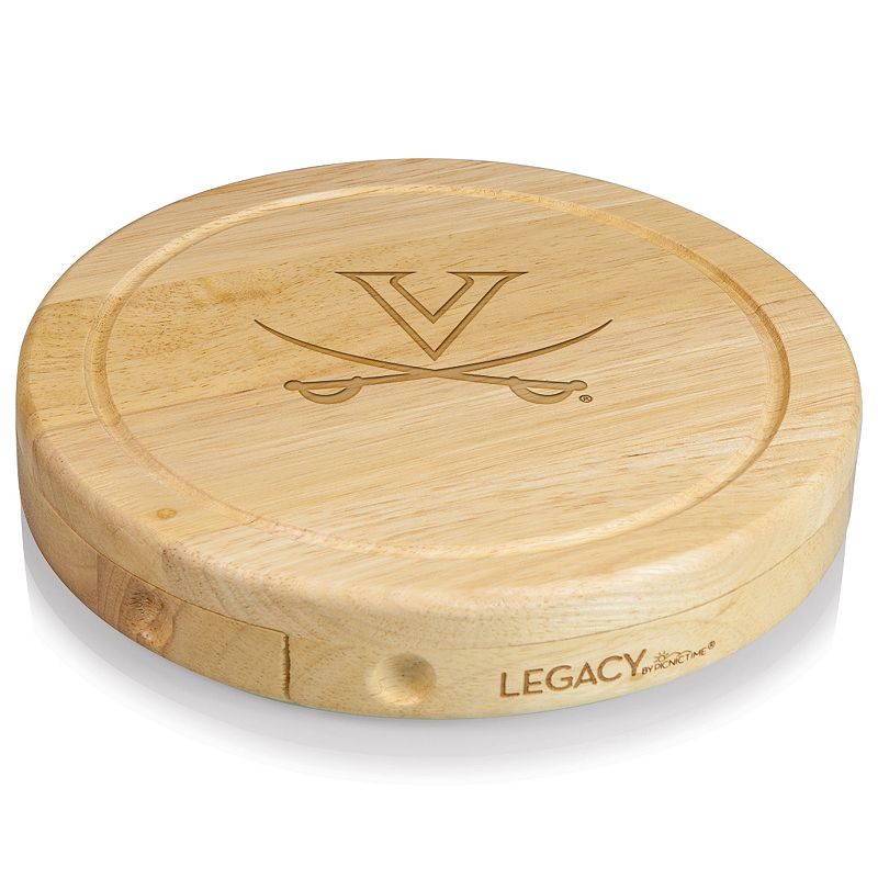 Virginia Cavaliers Brie Cheese Cutting Board Set