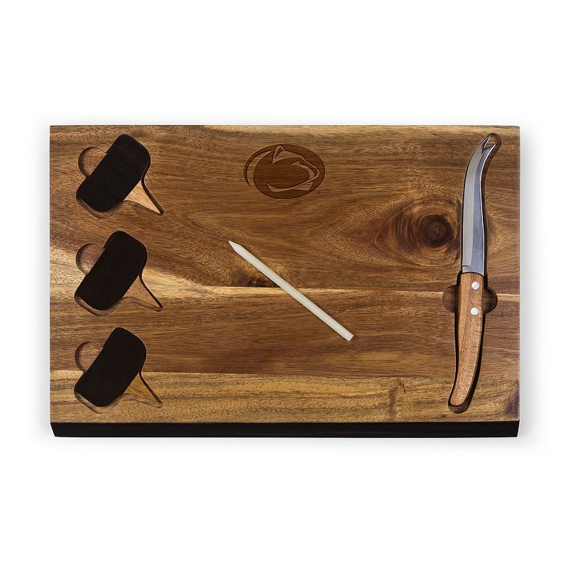 Picnic Time Penn Quakers Delio Cheese Cutting Board and Tool Set