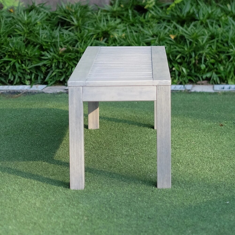 Cambridge Casual Surfside Outdoor Backless Bench