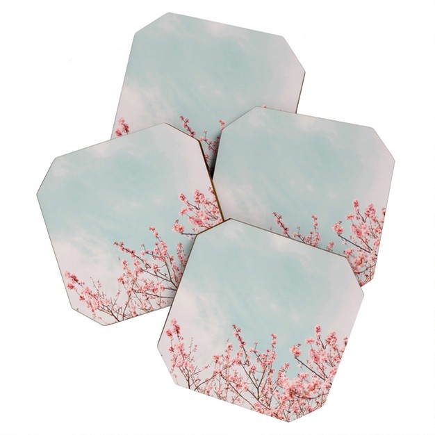 Hello Twiggs Cotton Candy Ii Set Of 4 Coasters Deny Designs