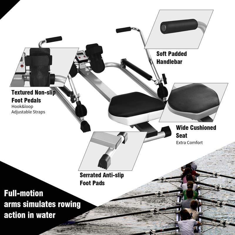 Adjustable Hydraulic Rowing Machine