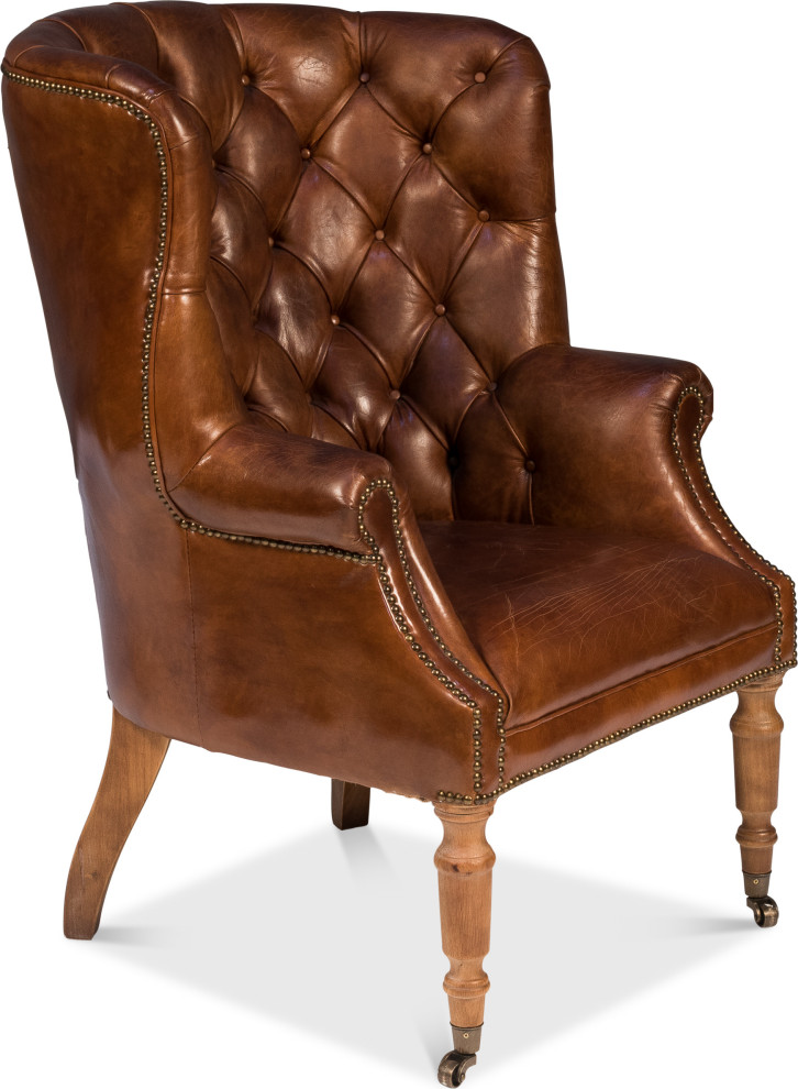 Welsh Chair   Traditional   Armchairs And Accent Chairs   by HedgeApple  Houzz