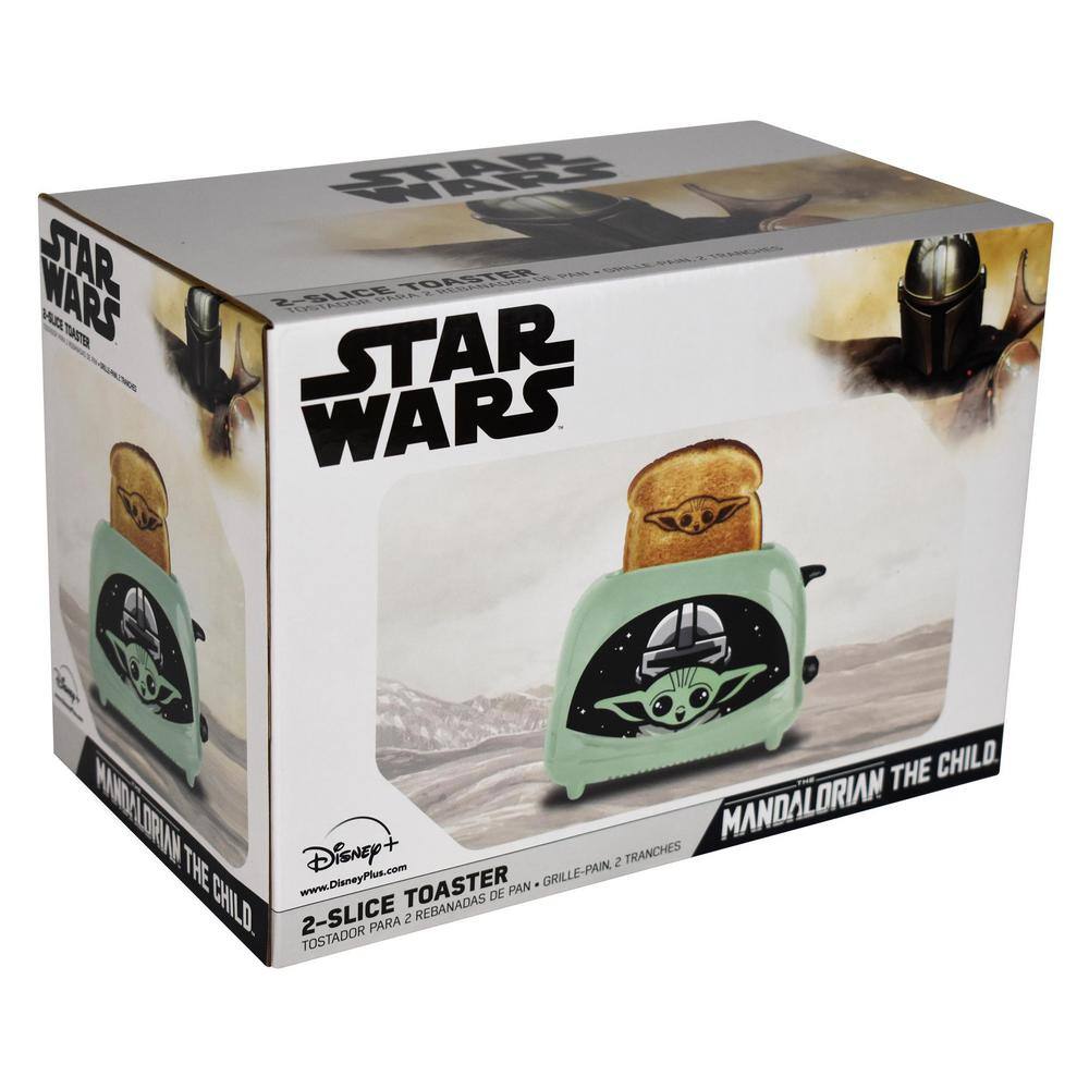 Uncanny Brands Star Wars Empire Collection 2-Slice Mandalorian 'The Child' Toaster TSTE-EM-SRW-TC1