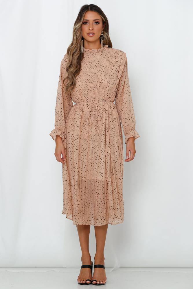 Love Of A Lifetime Midi Dress Blush