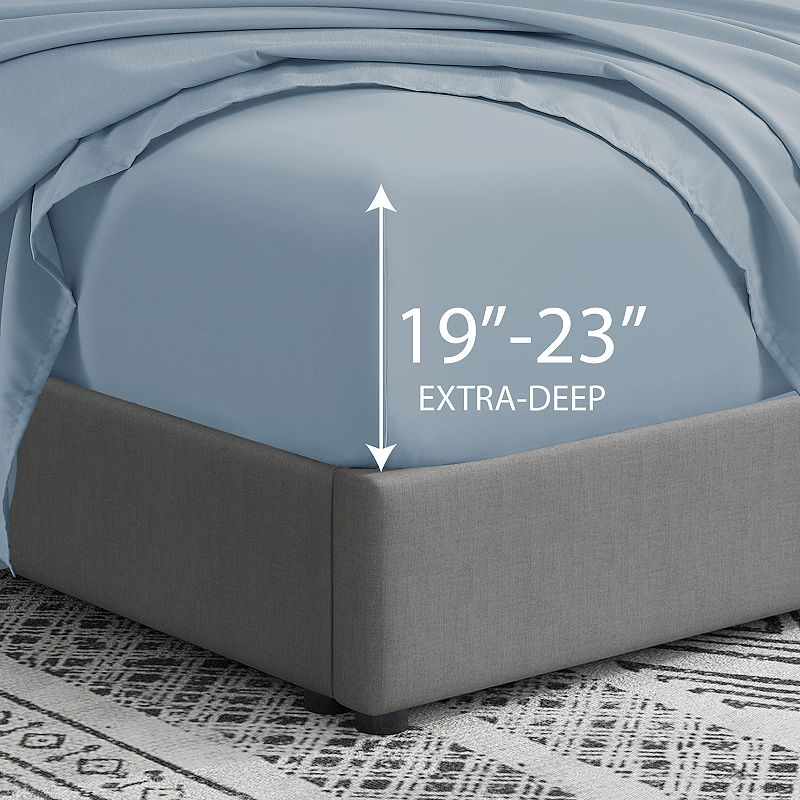 Swift Home Ultra Soft Extra Deep Pocket Fitted Sheet