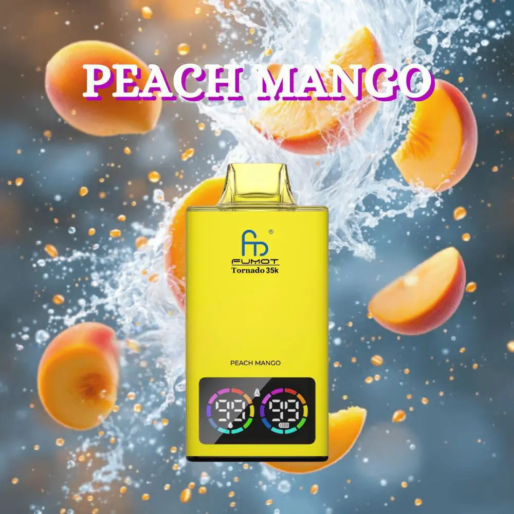 Fumot Tornado 35K - Peach Mango