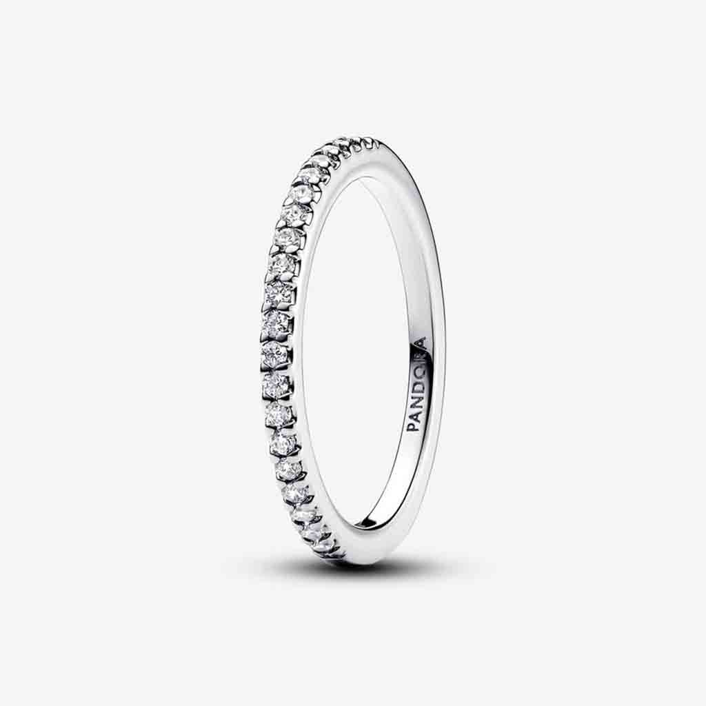 PANDORA  Sparkling Band Ring in Sterling Silver