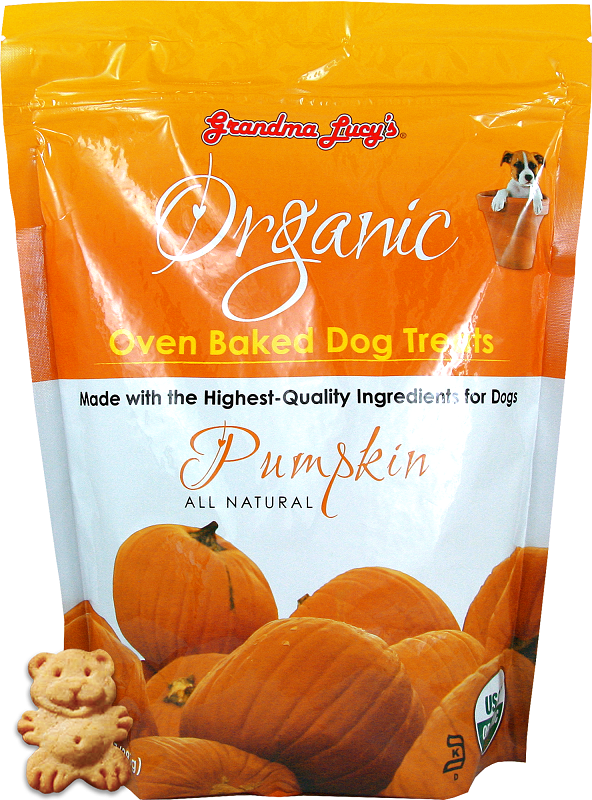 Grandma Lucys Organic Oven Baked Pumpkin Flavor Dog Treats