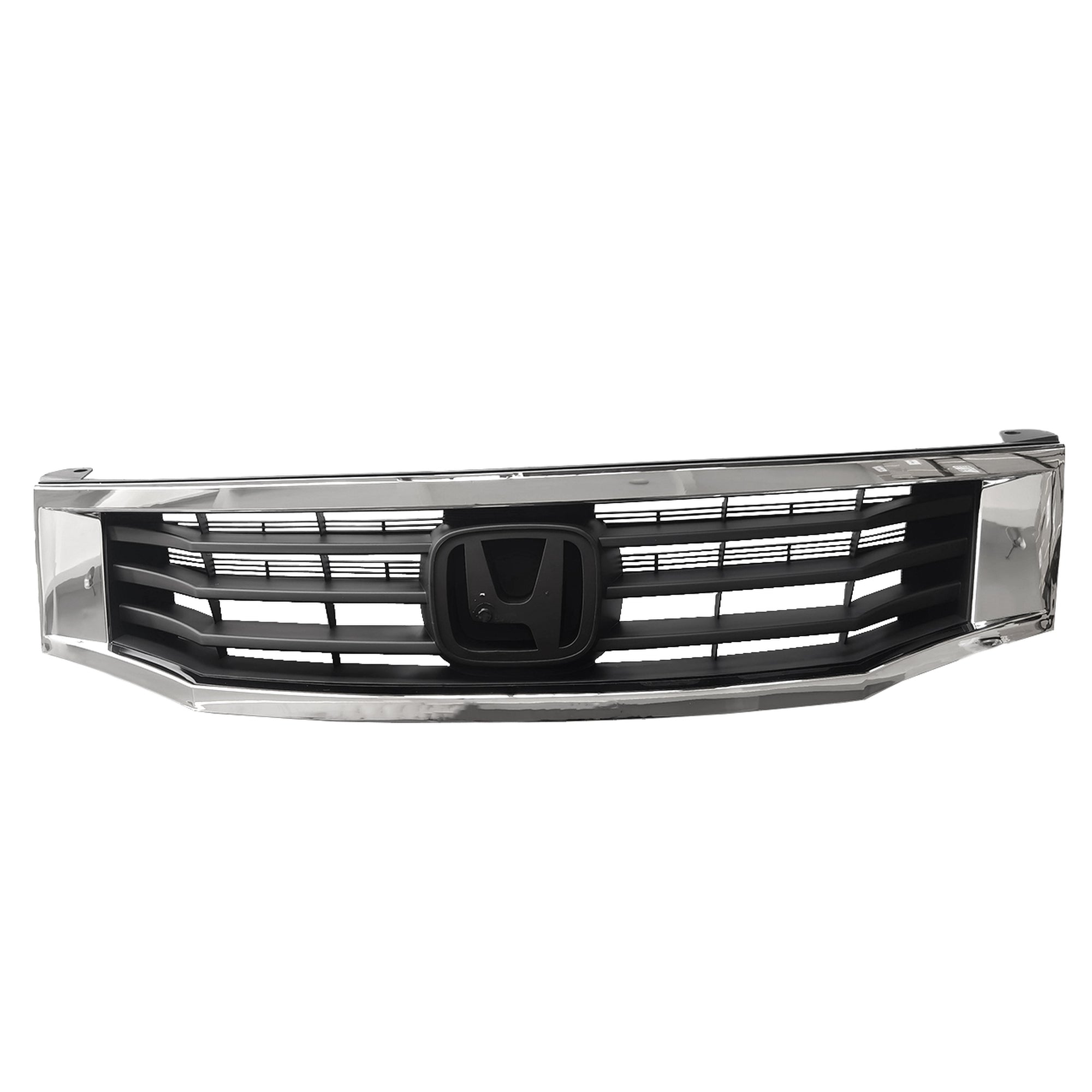 Front Bumper Grille Chrome Mesh Grill Compatible With 2008 2009 2010 Honda Accord