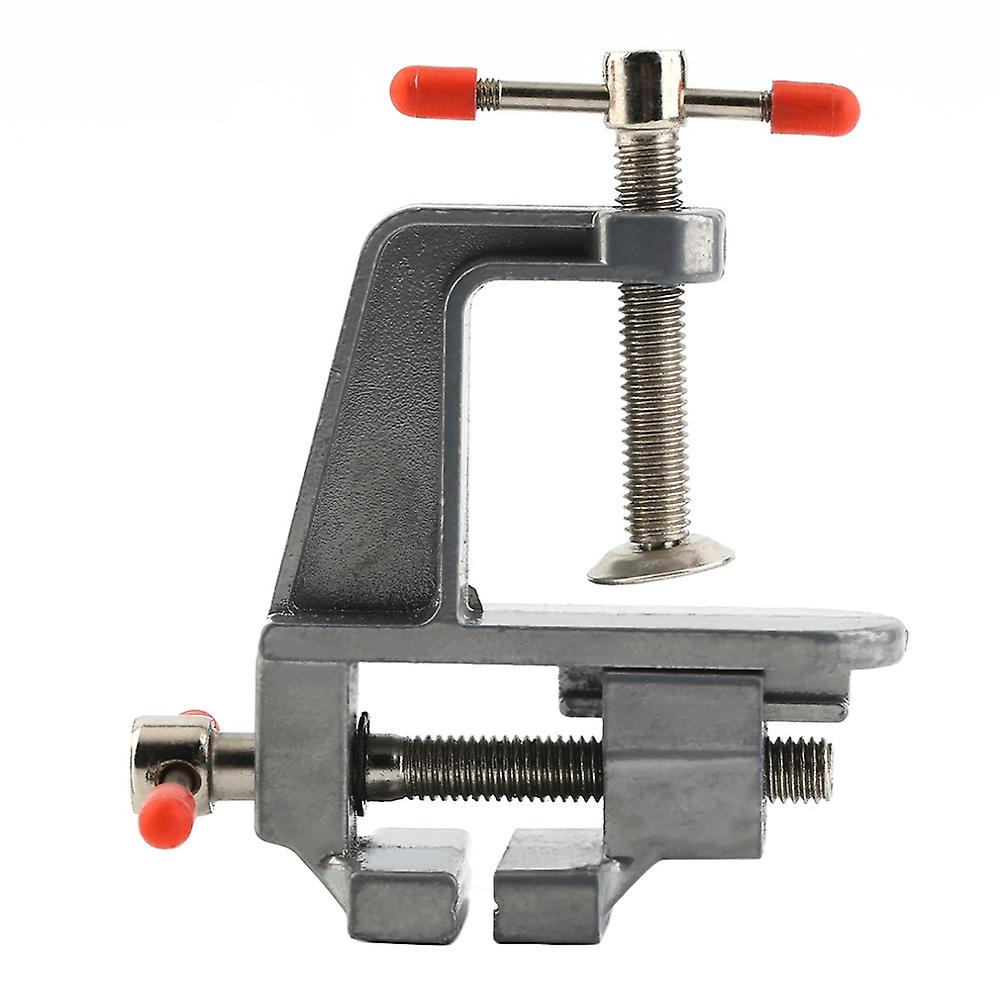 Portable Aluminum Alloy Table Vise Metal Clamp Locksmith Clip Parts Screw Bench For Diy Craft Mould Fixed Repair Tool Vise