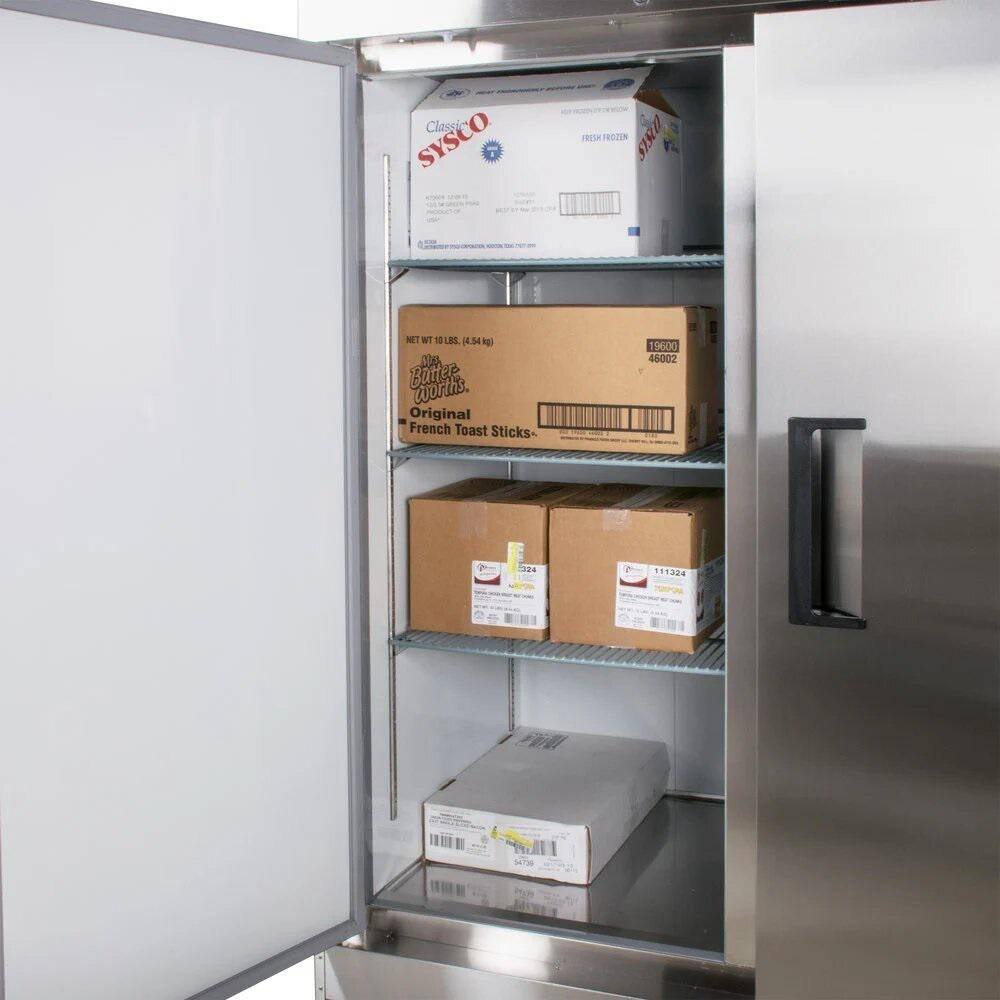 Cooler Depot 81 in. W 72 cu. ft. Three Door Commercial Refrigerator in Stainless Steel XB81R