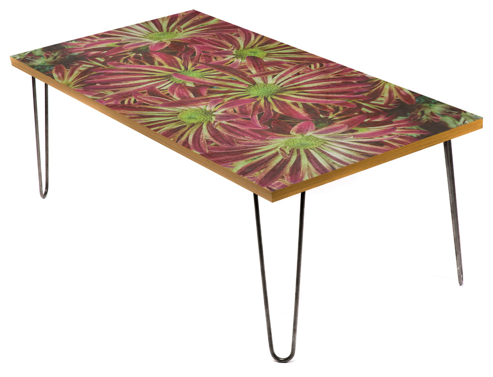 Brilliant Blossoms 24 quotCoffee Table   Contemporary   Coffee Tables   by LAMOU  Houzz