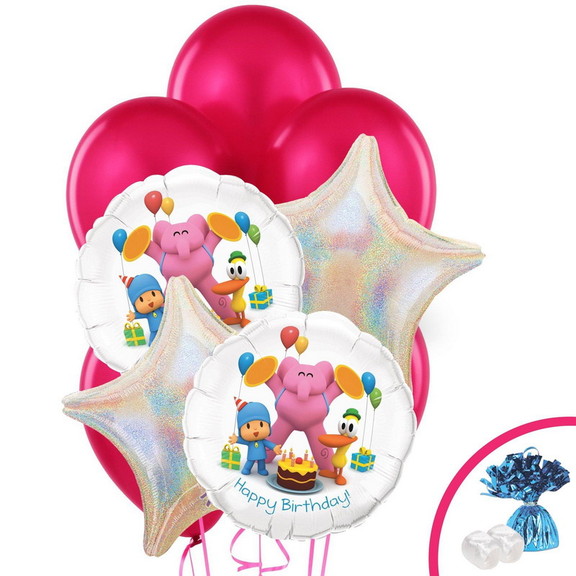 BIRTH9999 259671 Pocoyo Balloon Bouquet   NS