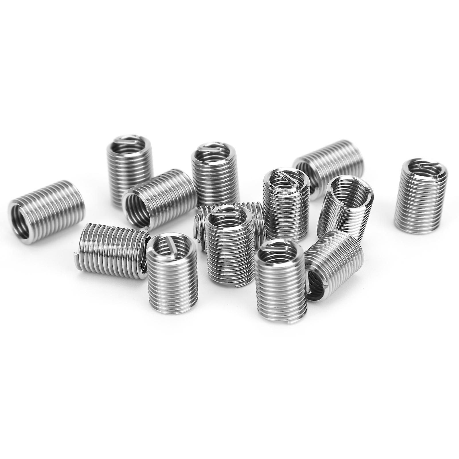 50Pcs Thread Repair Inserts Steel Wire Protection Sleeve Hardware Accessories M8 x 1.252.5D