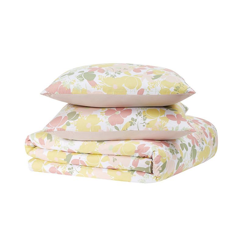 Truly Soft Garden Floral Duvet Cover and Sham Set