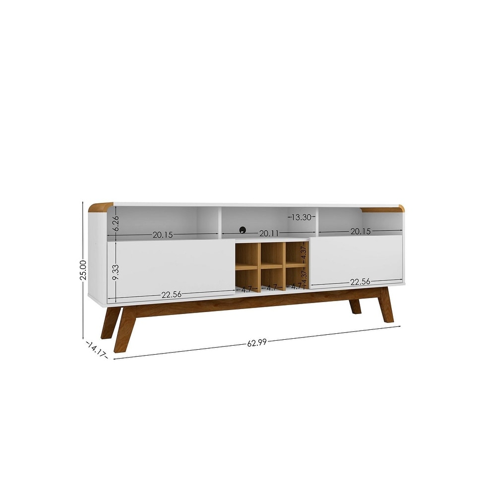 Camberly 62.99 Wine Storage Media Cabinet Console