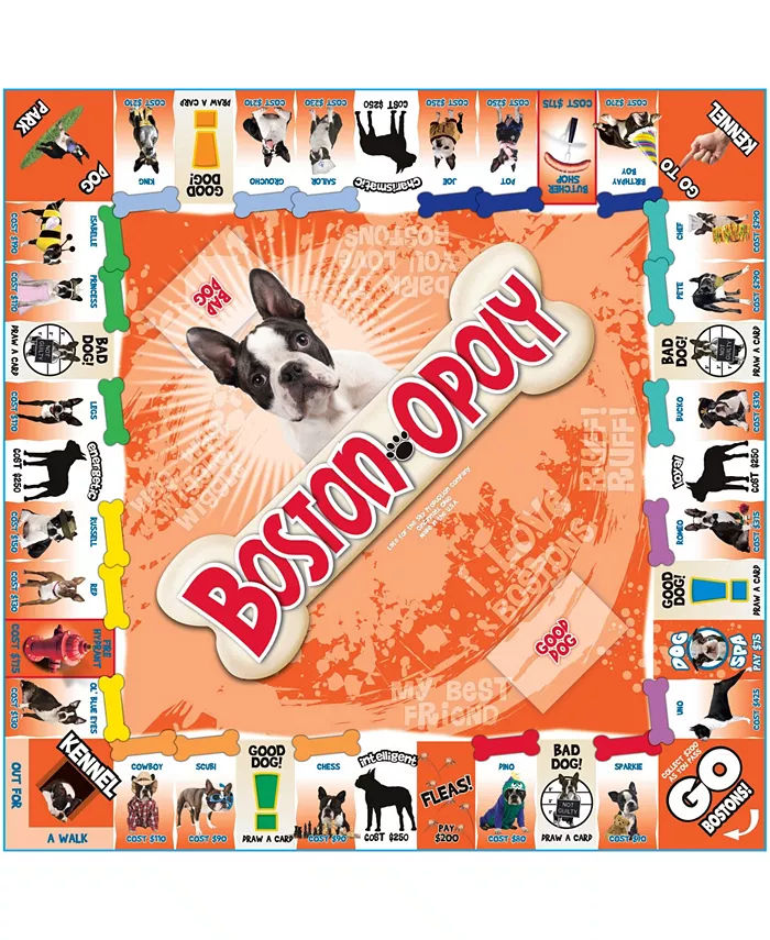 MasterPieces Puzzles Boston Terrier-opoly