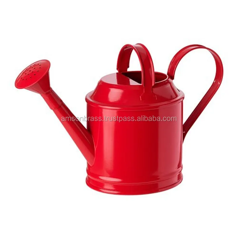 Watering Can Honeycomb Design Watering Can Solid Metal Planting Can Metal Water Cane Garden Water Supply