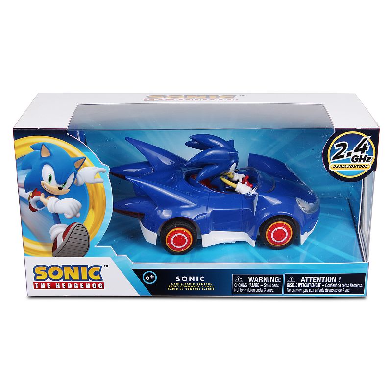 Sonic the Hedgehog NKOK Sonic and Sega All-Stars Racing RC Sonic Remote Controlled Car