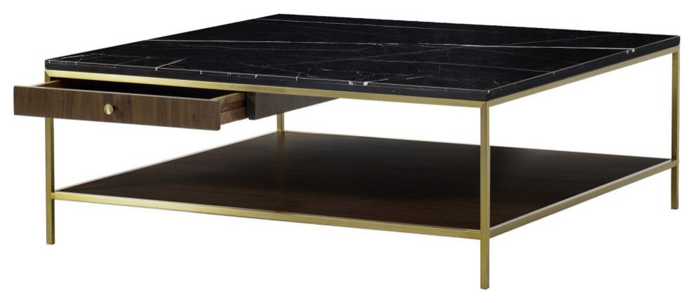 Eldrin Coffee Table Large Square   Modern   Coffee And Accent Tables   by Virgil Stanis Design  Houzz