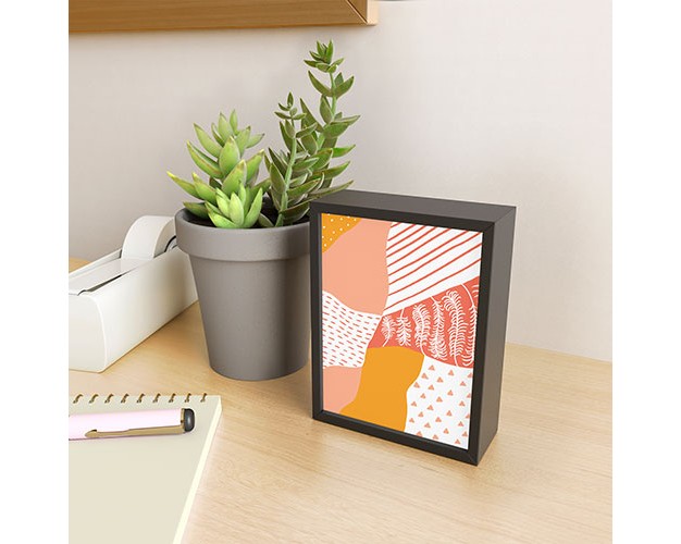 Sunshinecanteen Frankie Framed Mini Art Society6