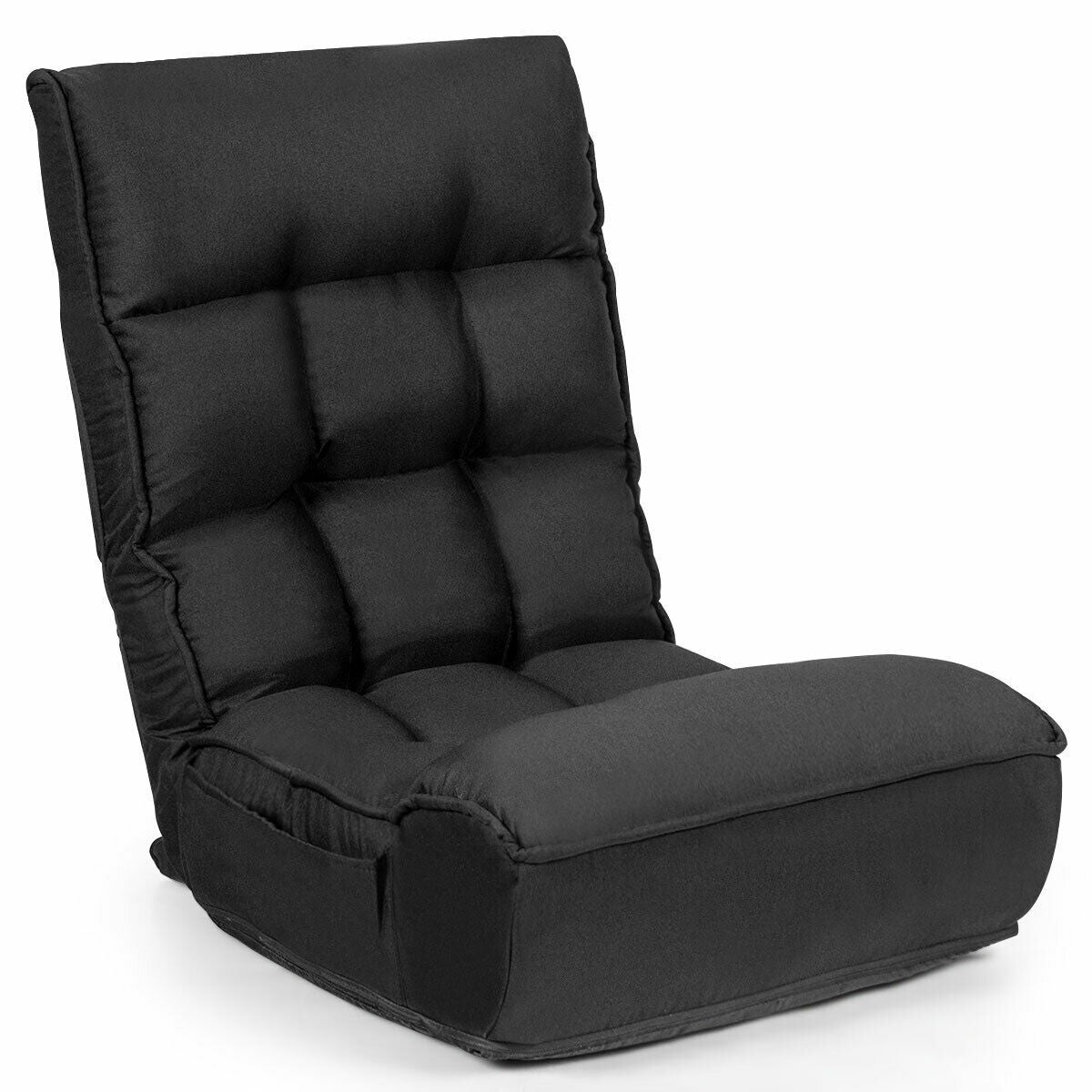 Folding Floor Gaming Chair Sleeper 4-Position Adjustable